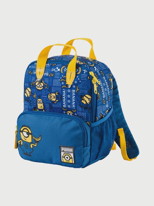 Batoh Puma Minions Small Backpack Lapis Blue-Aop Modrá