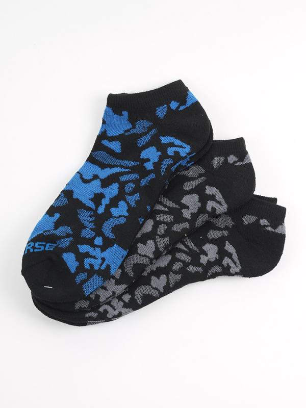 Ponožky Converse Sport Hodgeman Camo No Show 3 Pack Barevná
