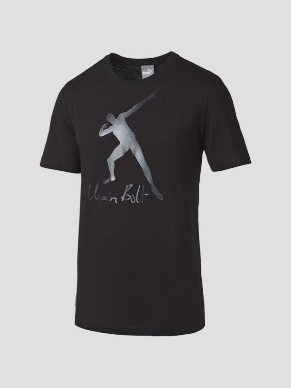 Tričko Puma UB FUN Graphic Tee Černá
