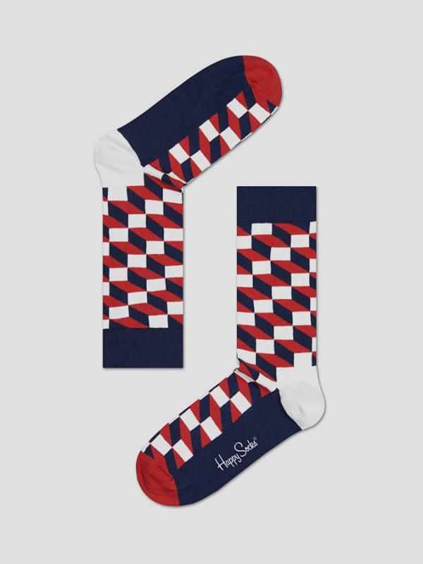 Ponožky Happy Socks FO01-068 Barevná