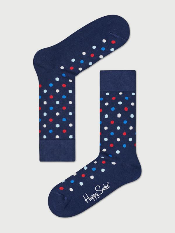 Ponožky Happy Socks DOT01-6001 Modrá