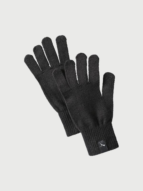 Rukavice Puma Knit Gloves Black Černá