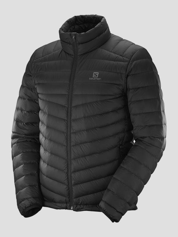 Bunda Salomon HALO DOWN JKT M BLACK Černá