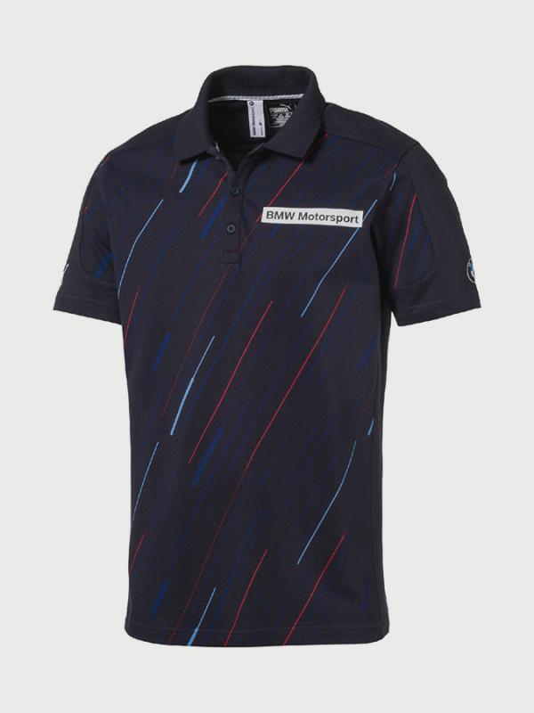 Tričko Puma BMW MSP Graphic Polo Modrá