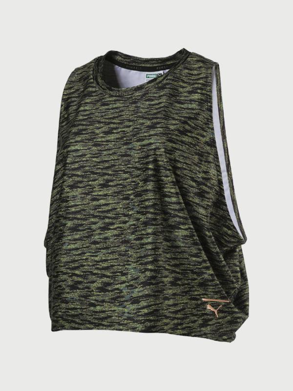 Tílko Puma AOP Tank Velvet Rope Černá
