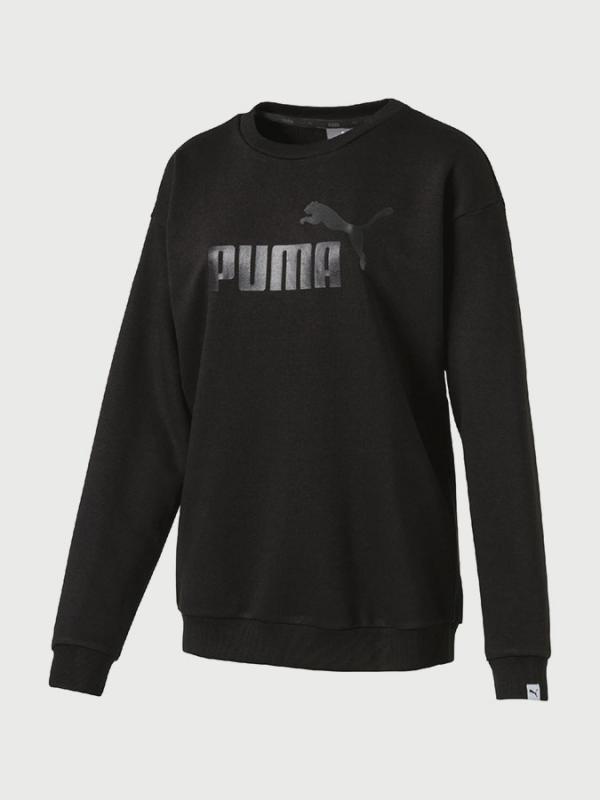 Mikina Puma ESS No.1 Crew Sweat TR W Černá