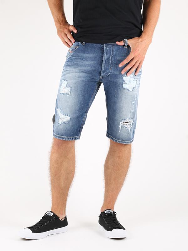 Kraťasy Diesel KROSHORT CALZONCINI Modrá