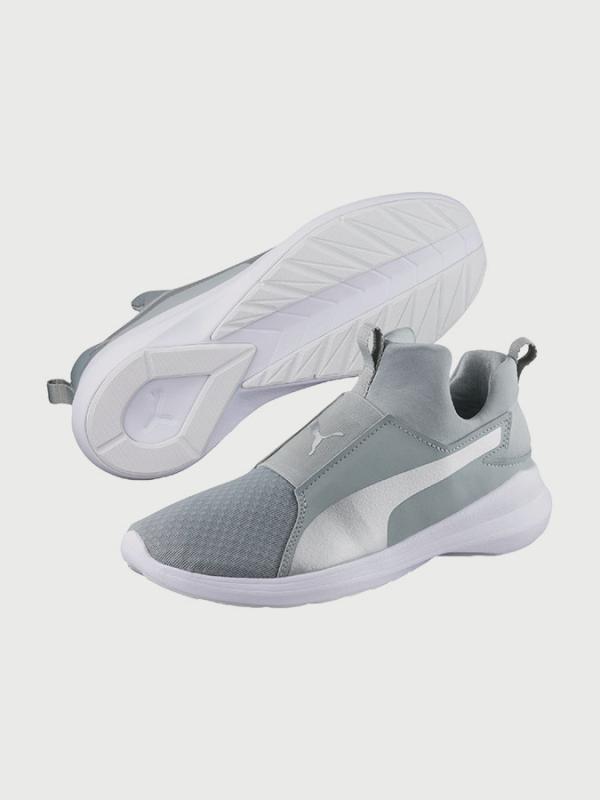 Boty Puma Rebel Mid Wns Šedá