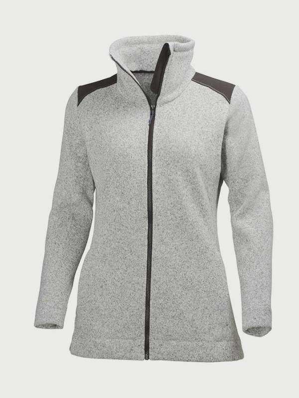 Bunda Helly Hansen W Synnoeve Propile Knit Jacket Šedá