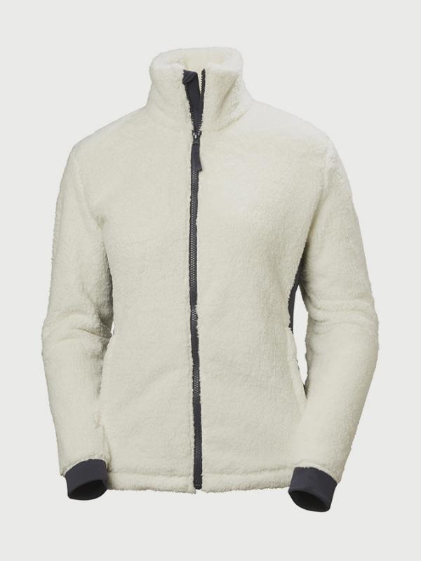 Bunda Helly Hansen W Precious Fleece Jacket Bílá