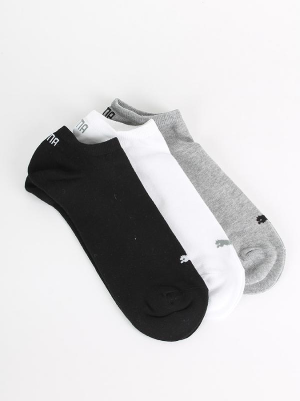 Ponožky Puma UNISEX SNEAKER PLAIN 3 Pack Barevná