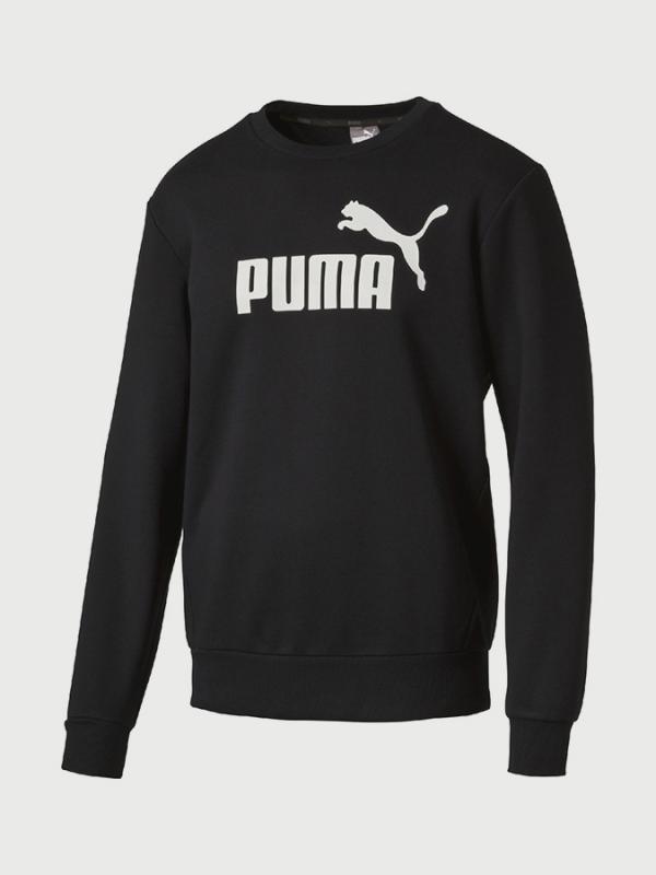 Mikina Puma ESS No.1 Crew Sweat, FL Černá