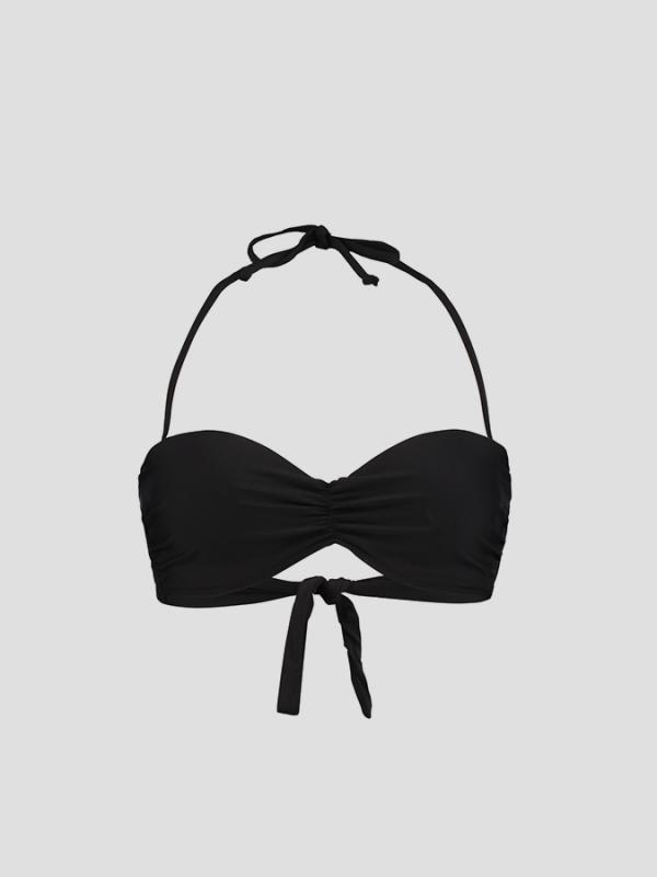 Top plavek O´Neill PW SOLID MOLDED BIKINI TOP Černá