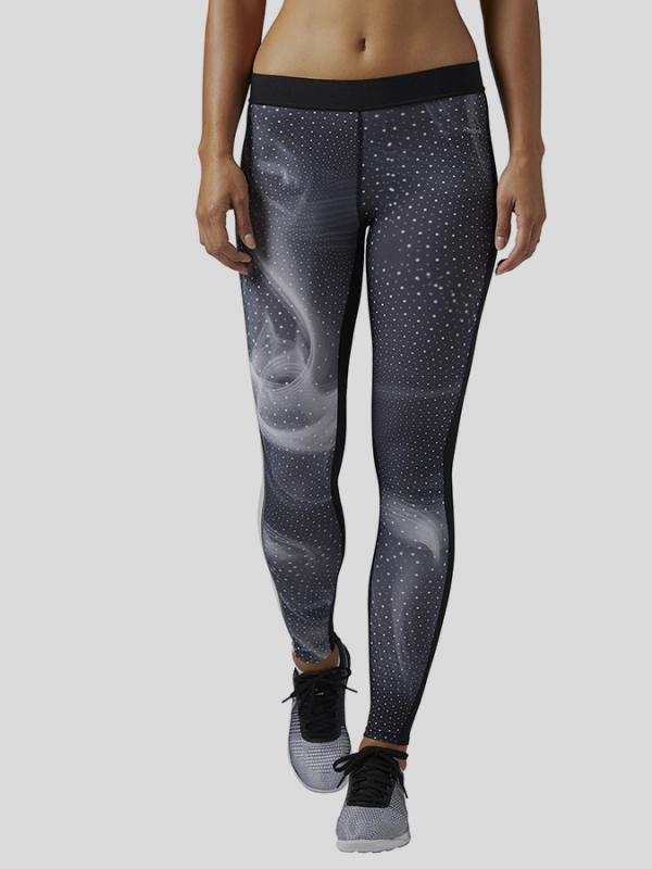 Kompresní legíny Reebok COMP TIGHT - CYMATIC Barevná