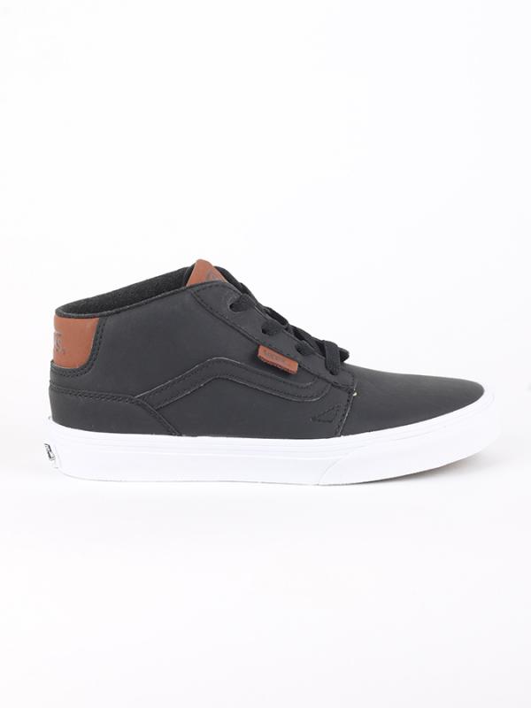 Boty Vans YT CHAPMAN MID (LEATHER) BL Modrá