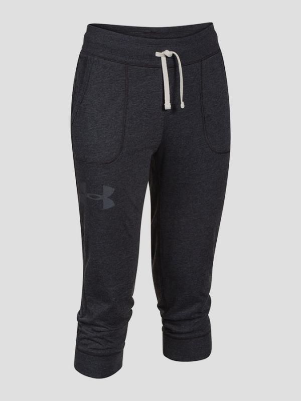 Tepláky Under Armour Triblend Capri Černá