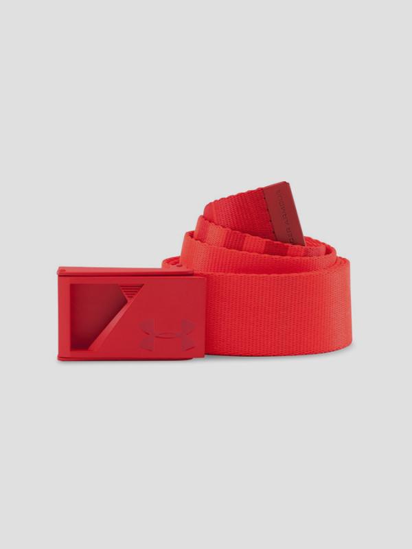Pásek Under Armour Range Webbing Belt Červená