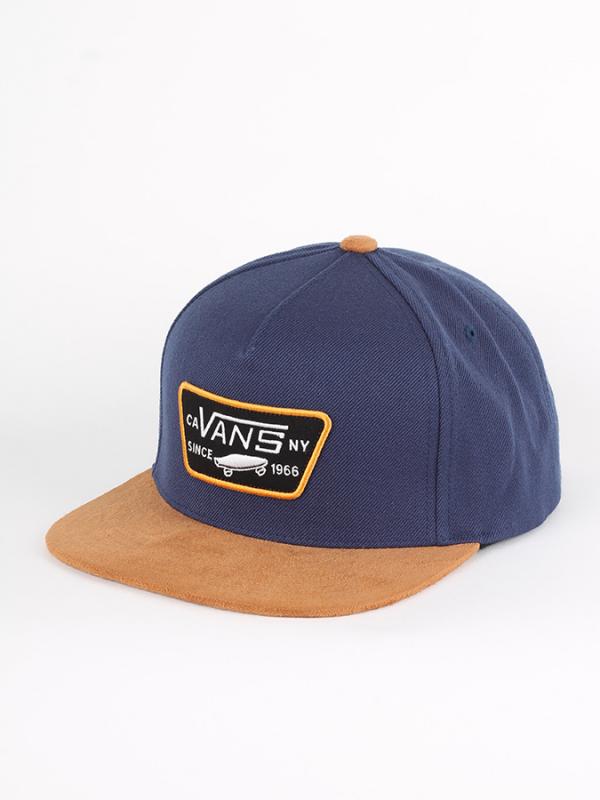 Kšiltovka Vans MN FULL PATCH SNAPBA DRESS BLUES Barevná