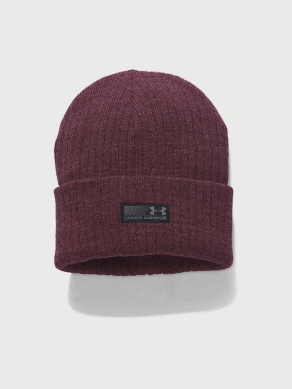 Čepice Under Armour Men's Truck Stop Beanie Červená