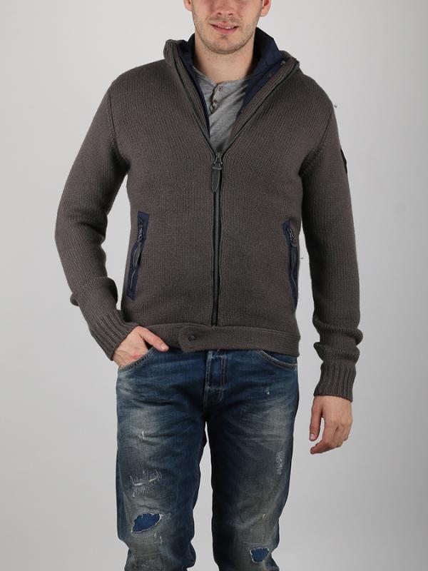 Svetr Replay UK1027 Knitwear Hnědá