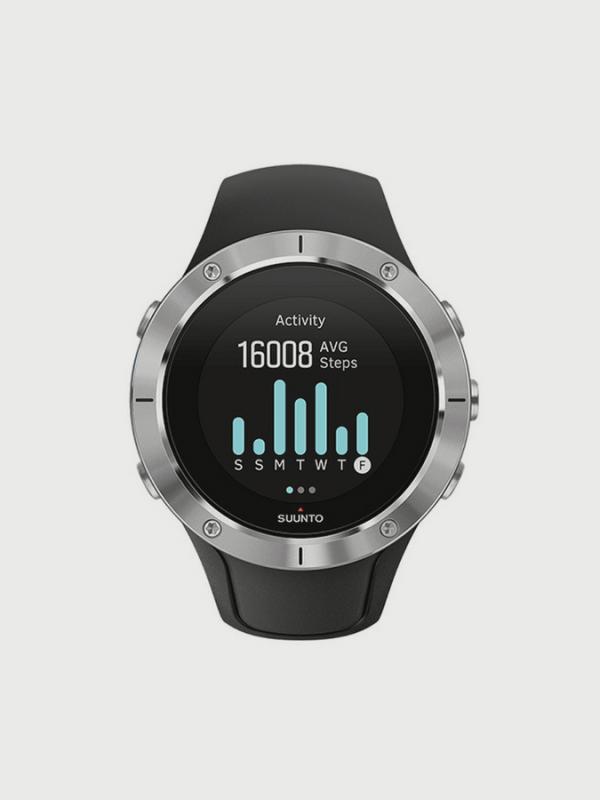 Sporttester Suunto SPARTAN TRAINER WRIST HR STEEL Černá