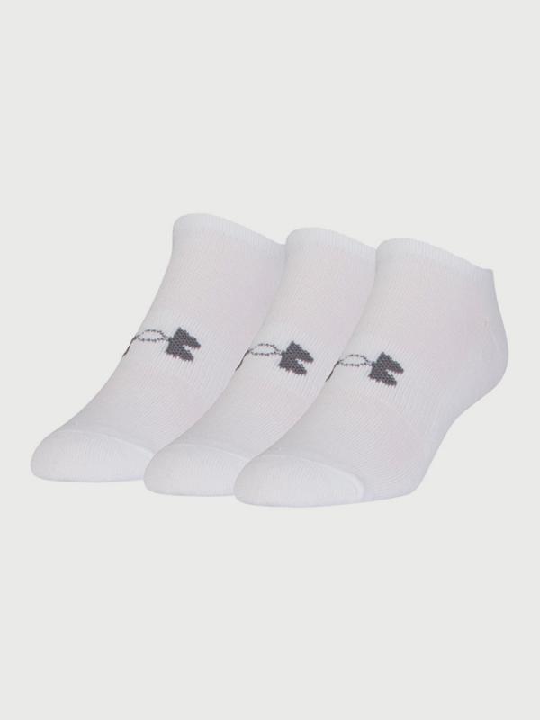 Ponožky Under Armour HeatGear Solo 3 Pack Bílá