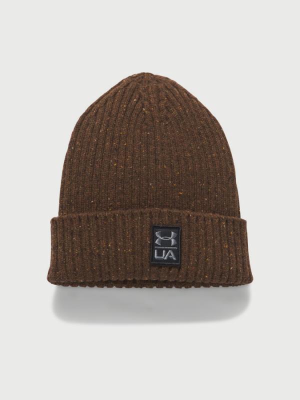 Čepice Under Armour Men's Hunt Wool Beanie Hnědá