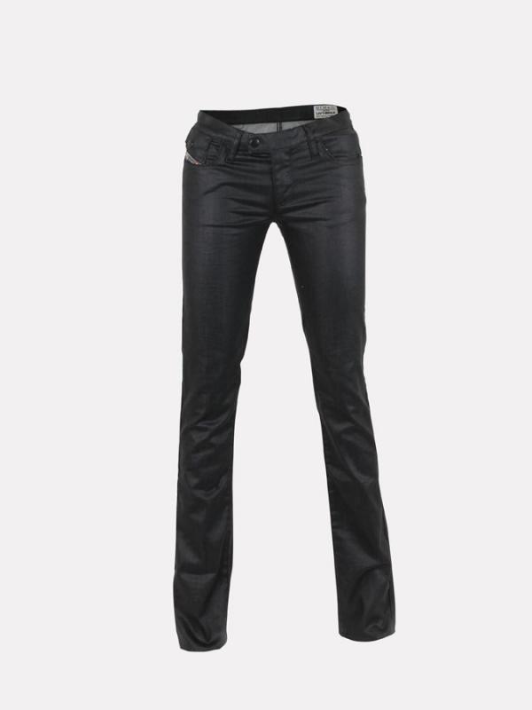 Kalhoty Diesel LIVY-BIKER L.32 PANTALONI Černá