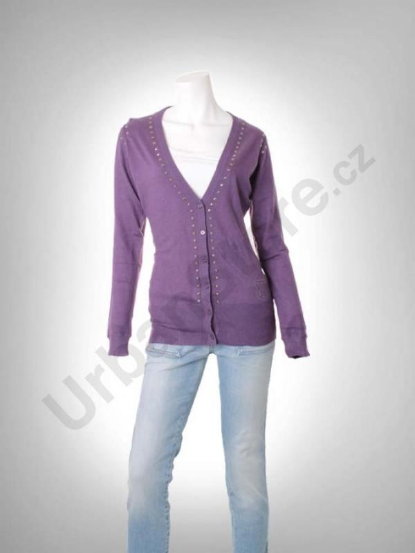 Svetr Replay Maglia DK2527-G20097B Fialová