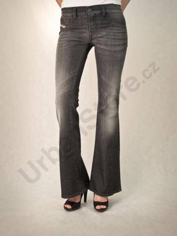 Džíny DIESEL LIVIER-FLARE L.30 PANTALONI Šedá