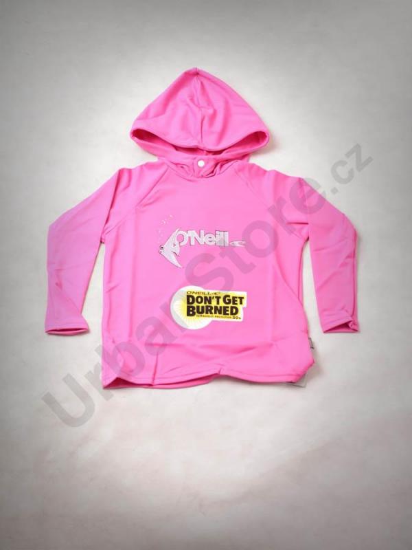 Tričko O´Neill TODDLER SKINS HOODIE Růžová