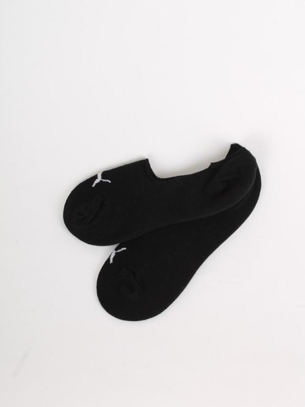 Ponožky PUMA FOOTIE 2 Pack Černá