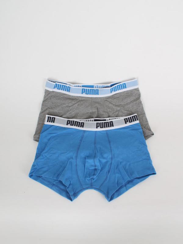 Boxerky Puma Basic Shortboxer 2 Pack blue Barevná