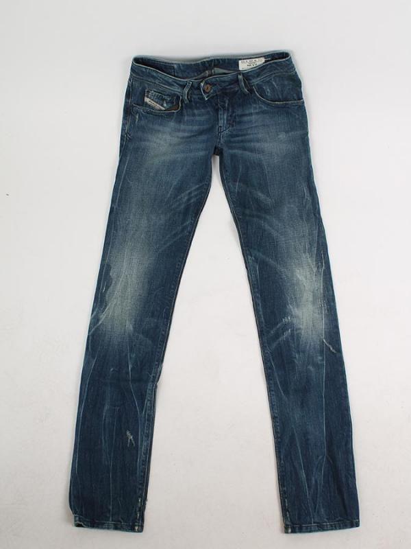 Džíny Diesel NEVY L.34 PANTALONI Modrá