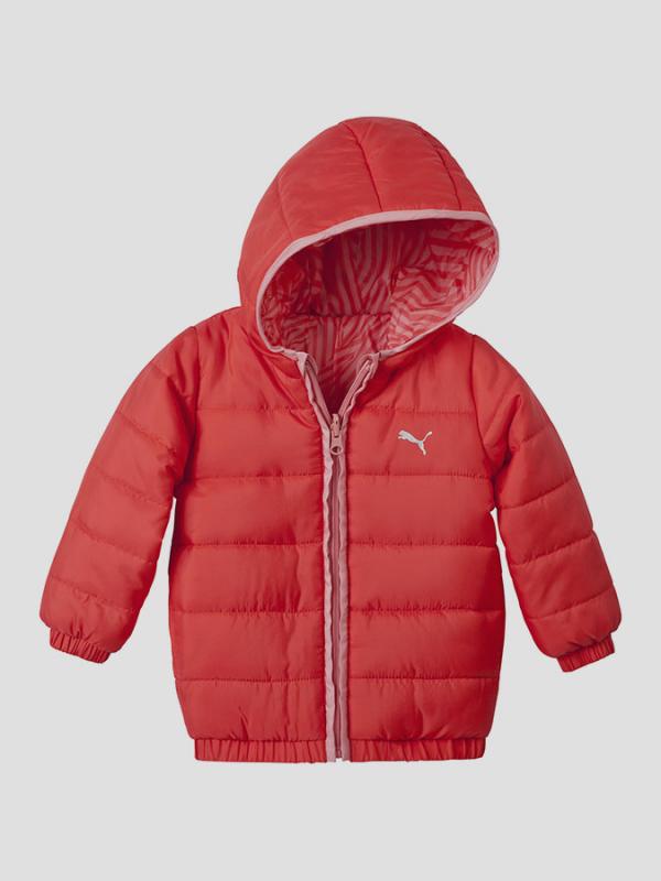 Bunda Puma STYLE Infant Padded Winter Jacket Červená