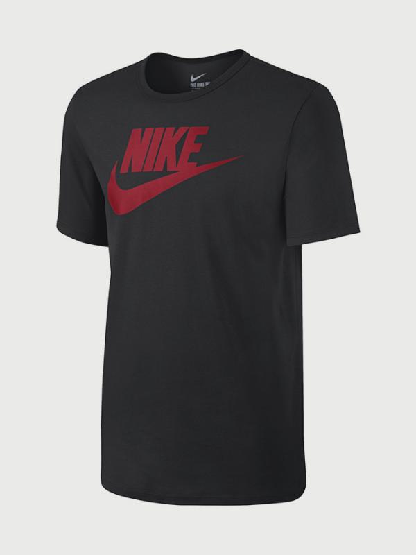 Tričko Nike M Nsw Tee Icon Futura Černá