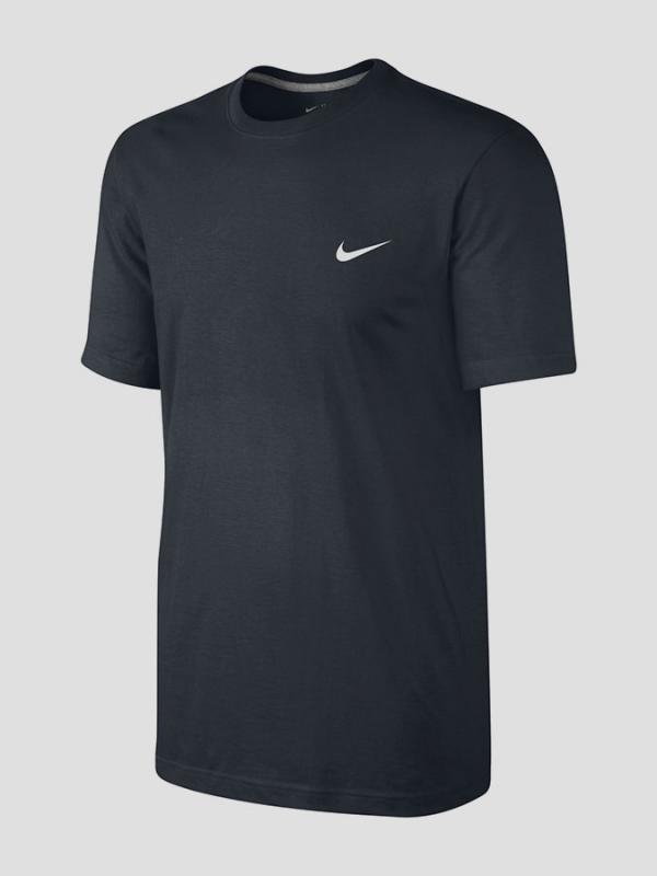 Tričko Nike TEE-EMBRD SWOOSH Šedá