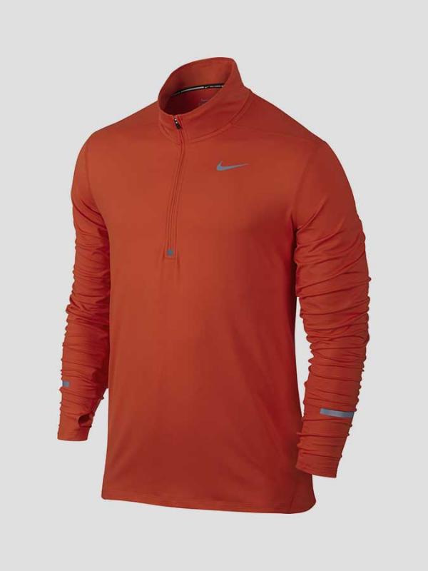 Tričko Nike DRI-FIT ELEMENT HZ Oranžová
