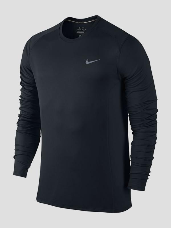 Mikina Nike DF MILER LS Černá