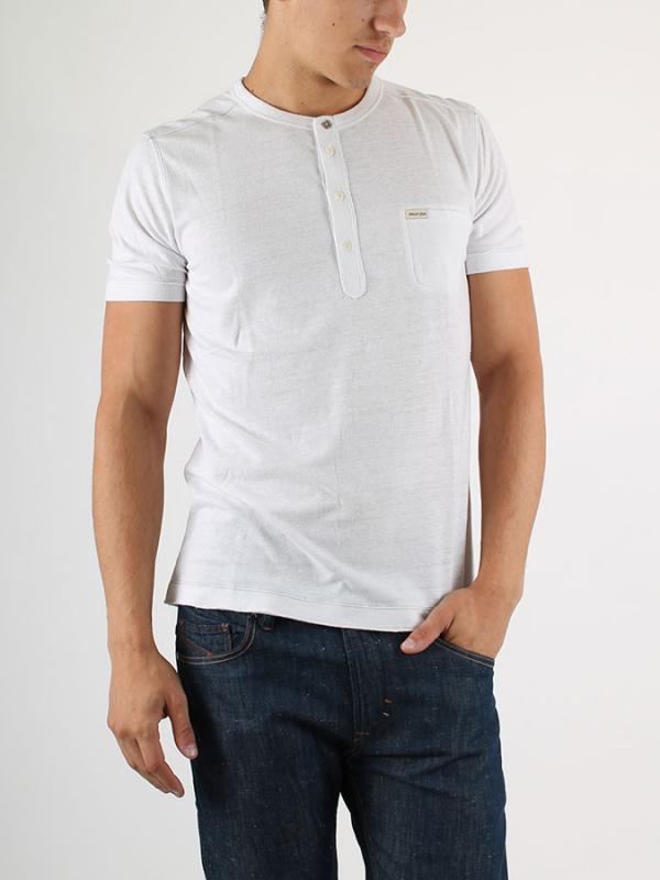 Tričko Diesel T-COSME CAMICIA Bílá