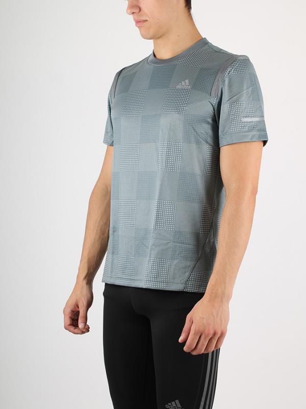 Tričko adidas Performance KANOI SS GRA T Šedá