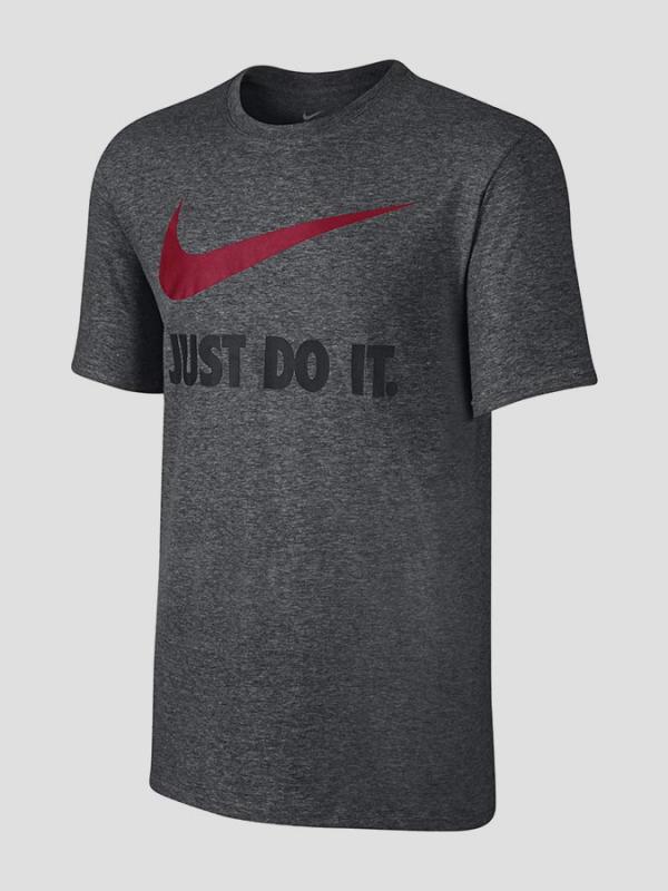 Tričko NIKE TEE-NEW JDI SWOOSH Šedá