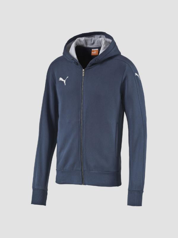 Mikina Puma Mestre Casual Zip Hoody Modrá