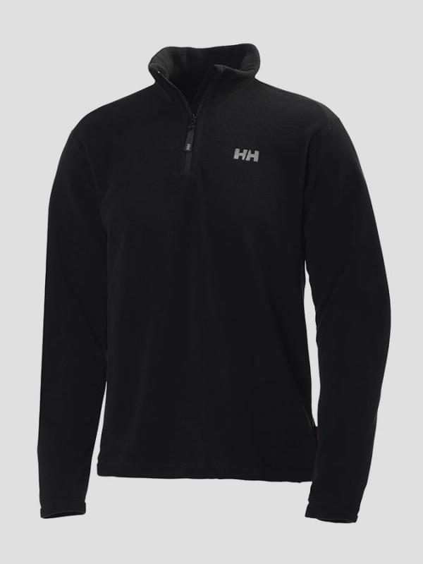 Mikina Helly Hansen DAYBREAKER 1/2 ZIP FLEECE Černá