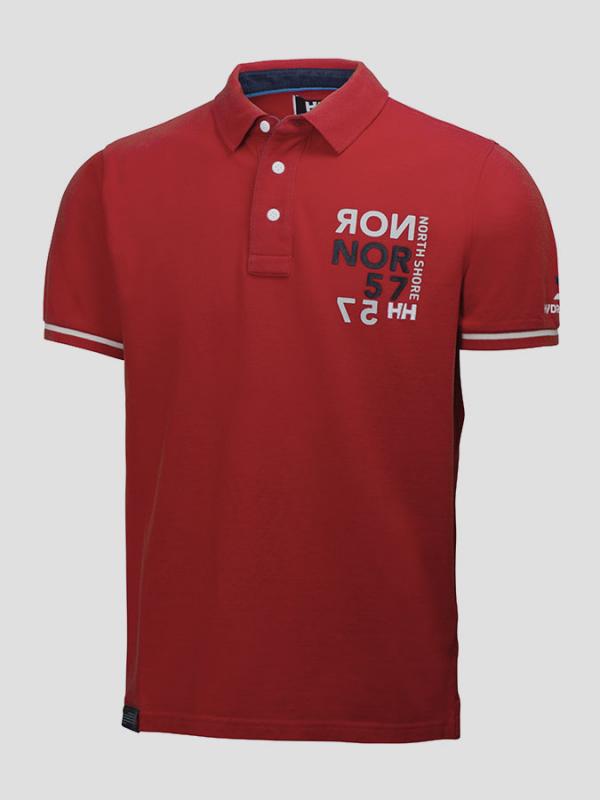Tričko Helly Hansen HP CLUB POLO Červená