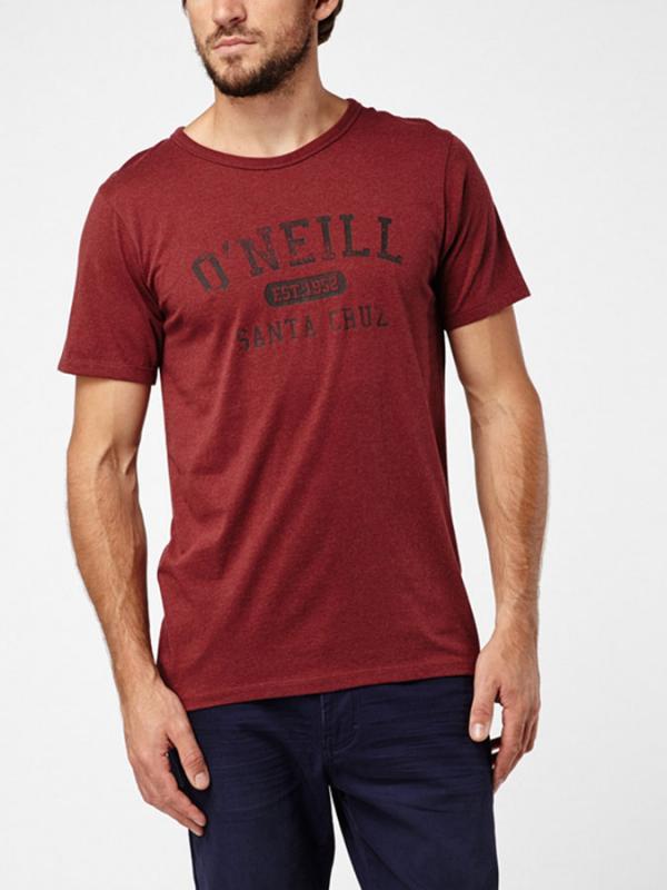 Tričko O´Neill LM SANTA CRUZ MELANGE T-SHIRT Červená