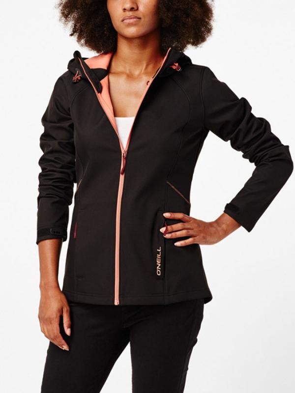 Bunda O´Neill PW AYR SOLO SOFTSHELL Černá