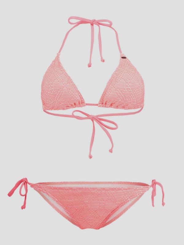 Bikiny O´Neill PW STRUCTURE TRIANGLE BIKINI Růžová
