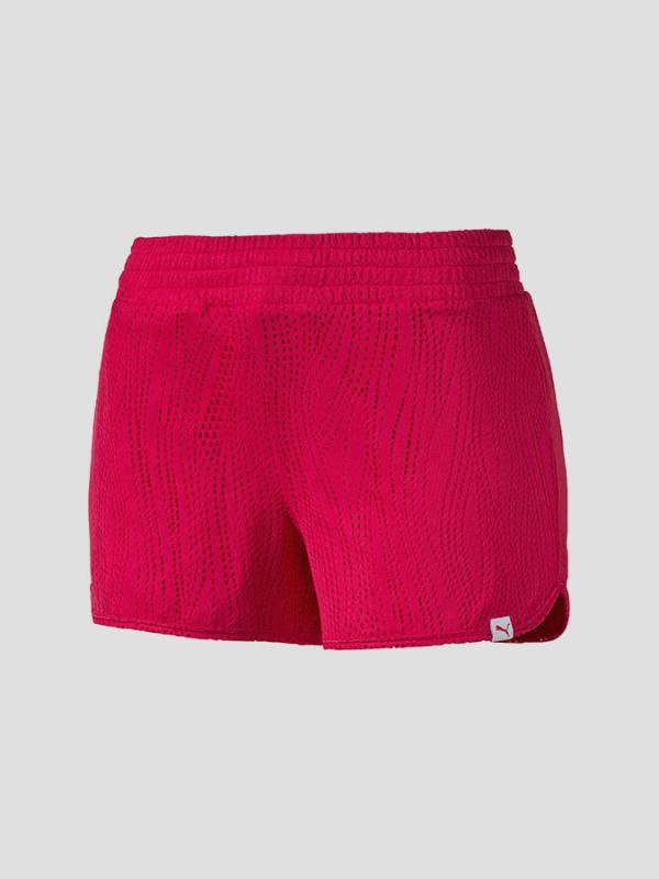 Šortky Puma MESH IT UP Short rose red Růžová