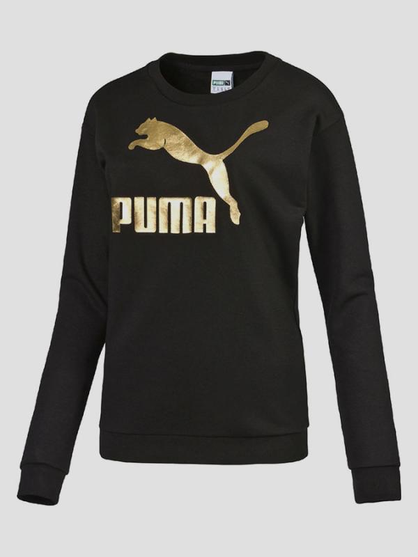 Mikina Puma No.1 Logo Crew Sweat black Černá